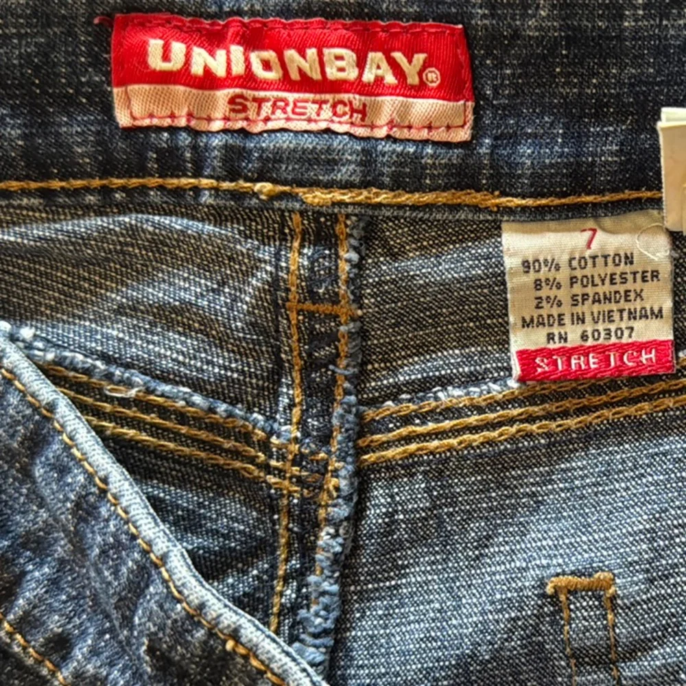 UNIONBAY Blue Jean Shorts Classic Carpenter Denim Style - Picture 6 of 6